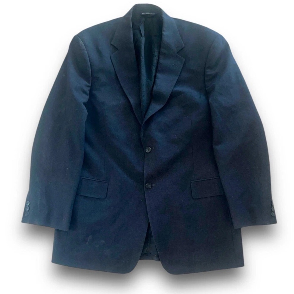 Brooks Brothers Stretch Men's Gray Wool 2 Btn Sport Coat Blazer Size 42 Long